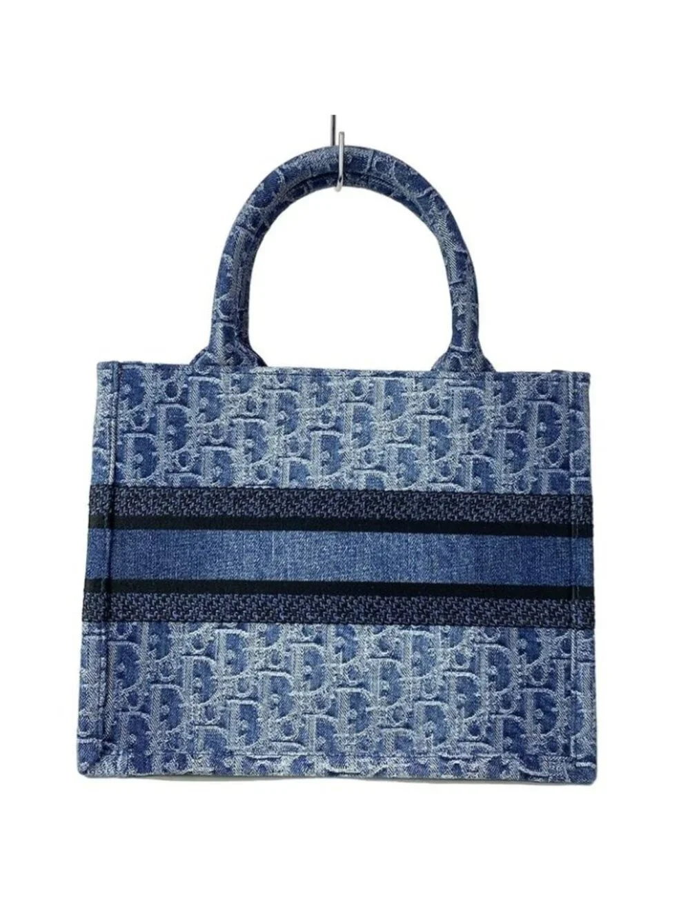 Dior Tote Book Small Blue Dark Navy - Picture 3 of 16
